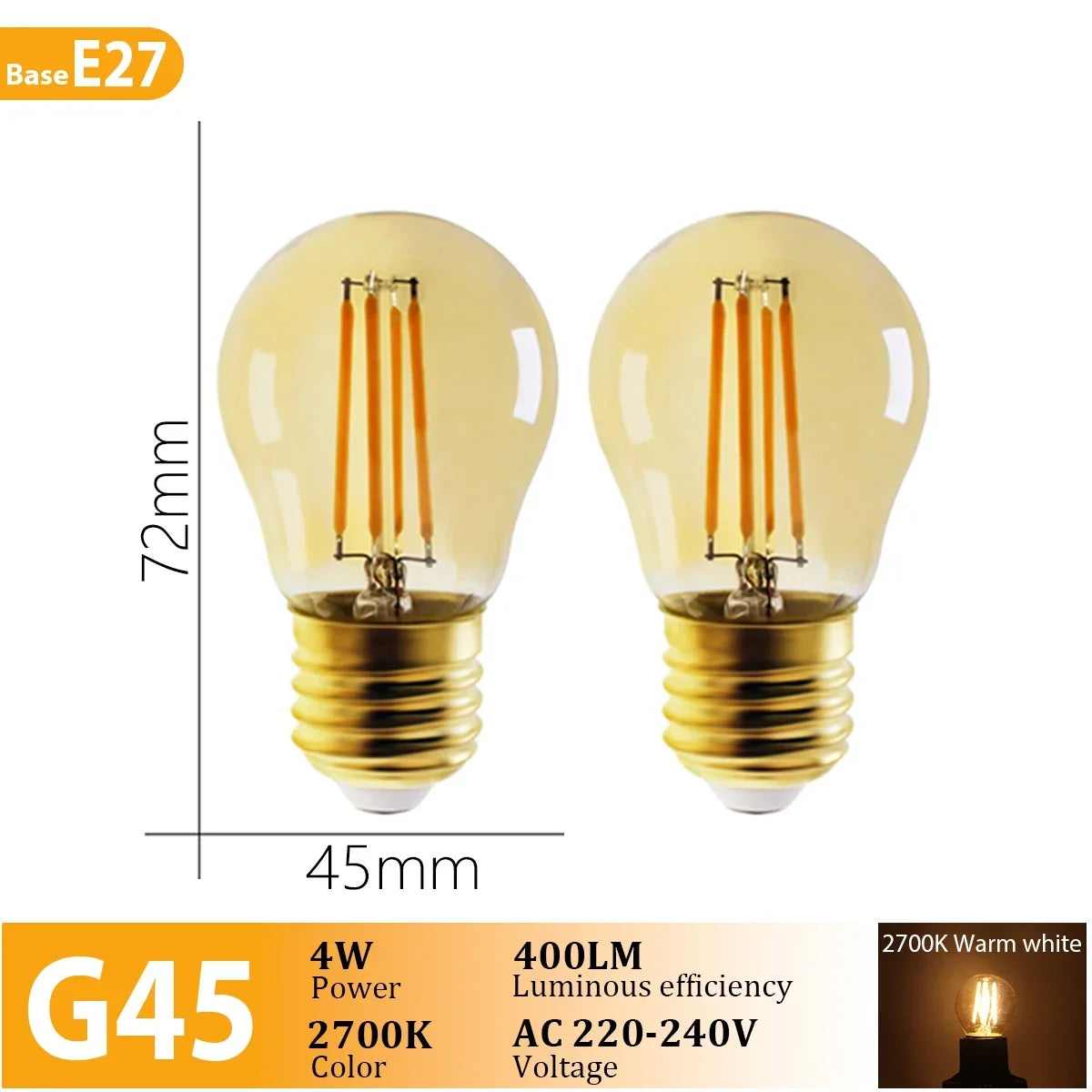 LED Filament Light Bulbs