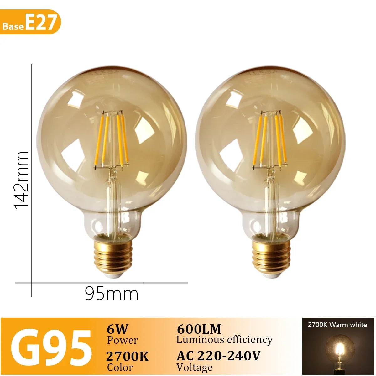 LED Filament Light Bulbs