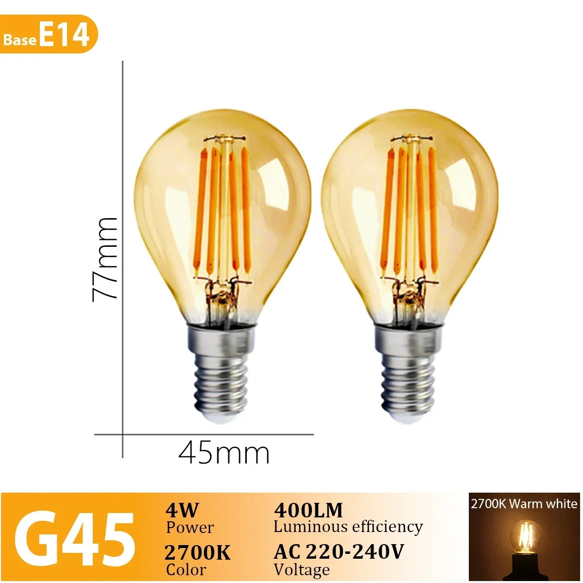 LED Filament Light Bulbs